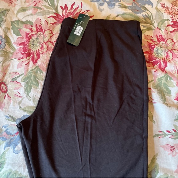 RALPH LAUREN Size 2X 40"W x 33"L Tall  Modern Flat Classic Brown Stretch $109NEW - Picture 6 of 16